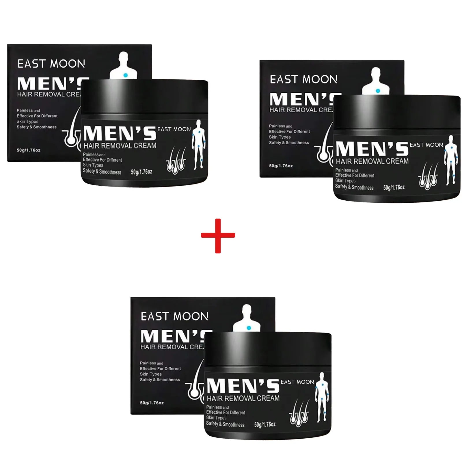 Men’s Aloe Hair Removal Cream – Painless & Nourishing