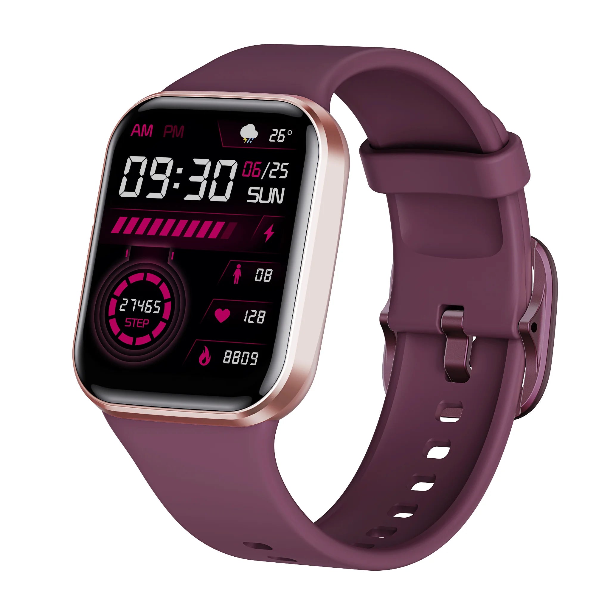 2025 Luxury Smartwatch – Waterproof Fitness Tracker for Men & Women