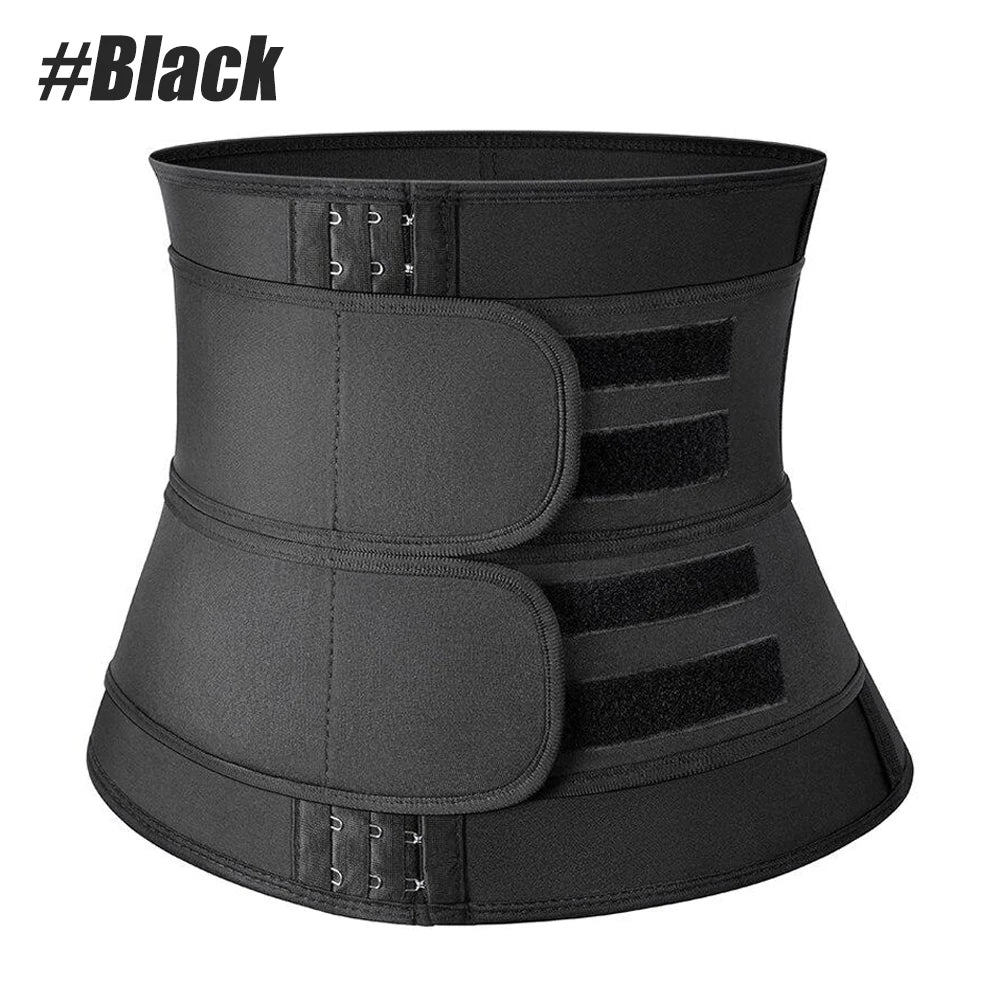 Neoprene Waist Trainer Belt – Tummy Control Sweat Cincher for Workout
