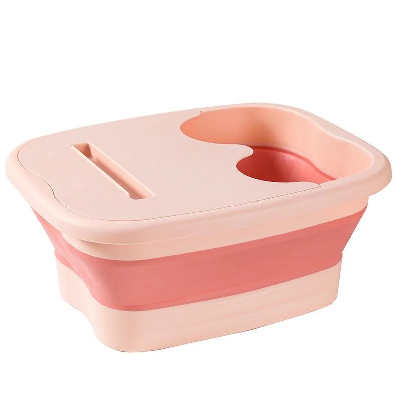 Foldable Foot Spa Bucket – Soaking Basin for Home Pedicure & Sauna