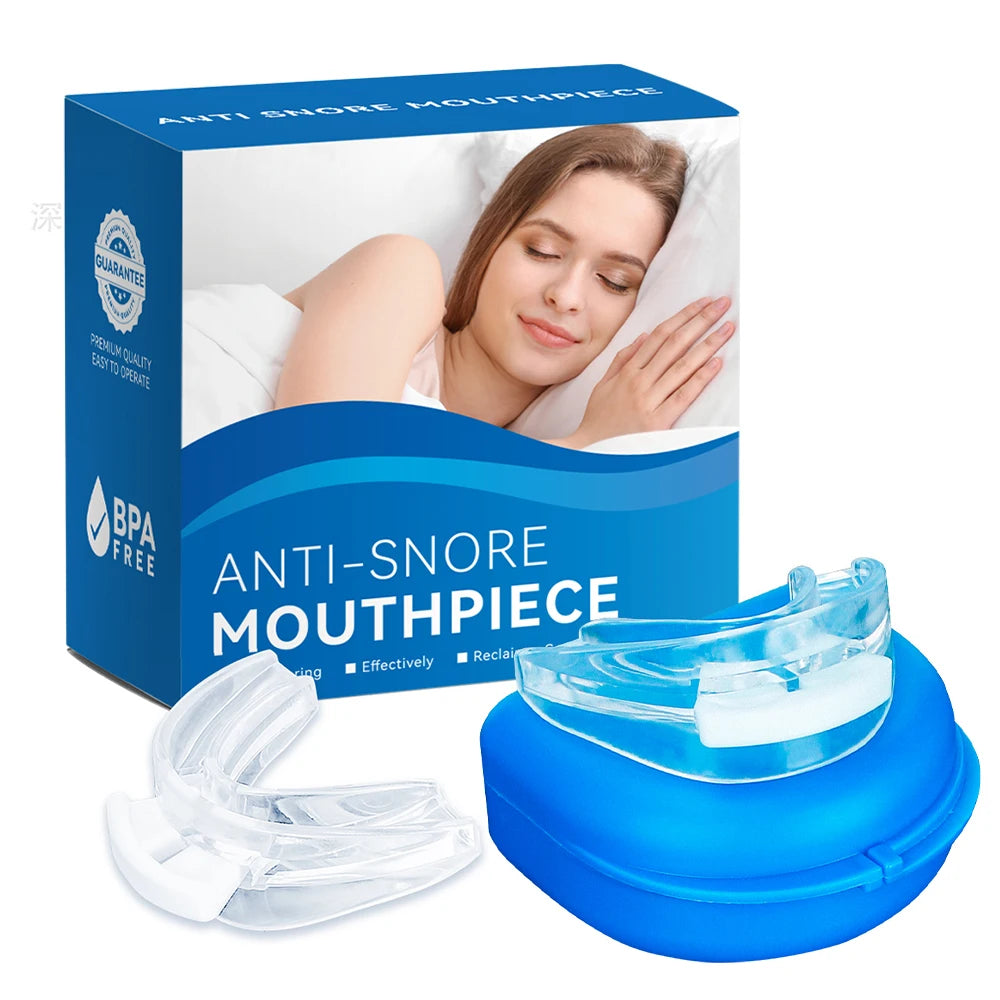 Adjustable Anti Snoring Mouth Guard Braces Sleeping Anti-Snoring Devices Bruxism Improve Sleep Snore Mouthpiece
