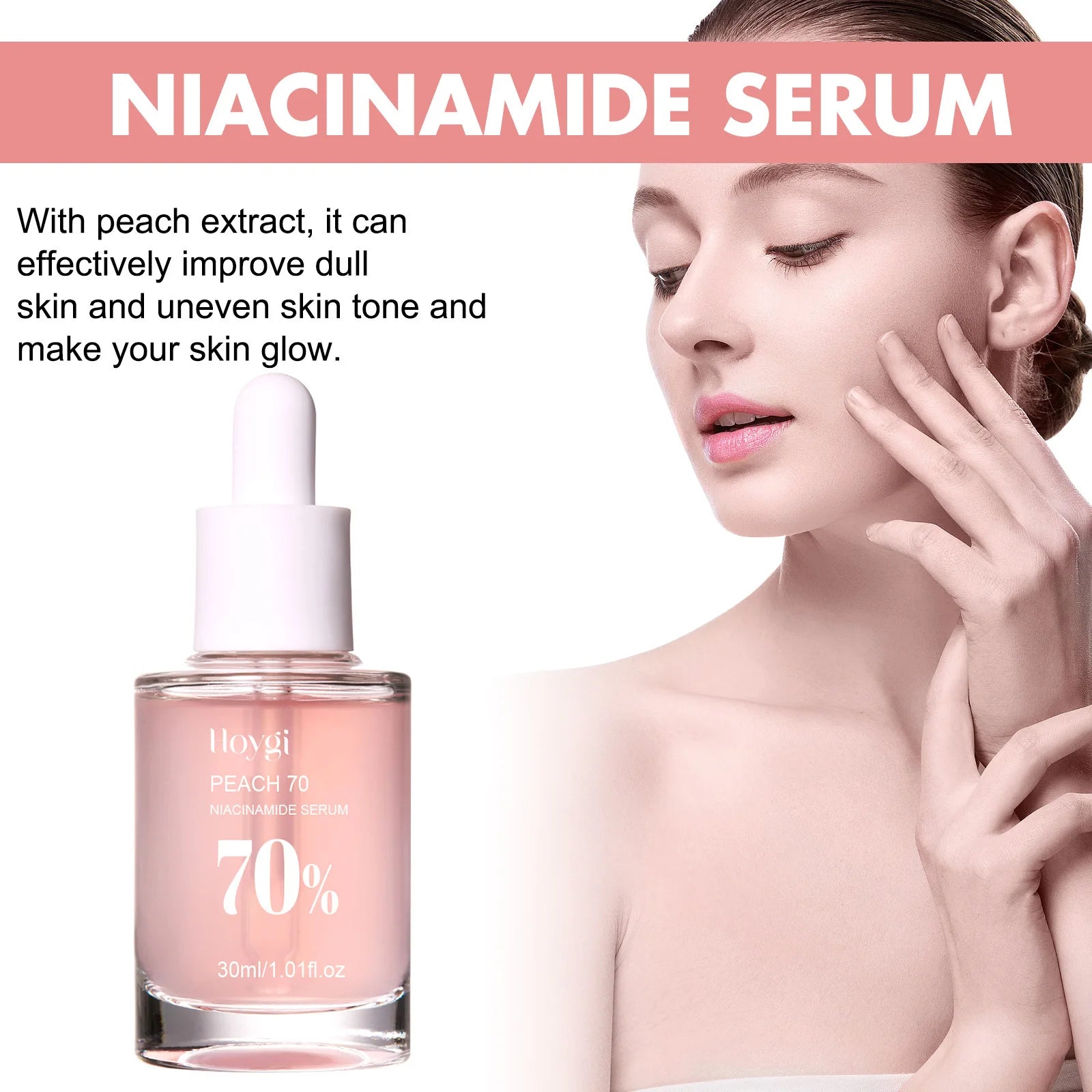 Niacinamide Facial Serum – Dark Spot Remover & Pore-Refining Brightening Serum