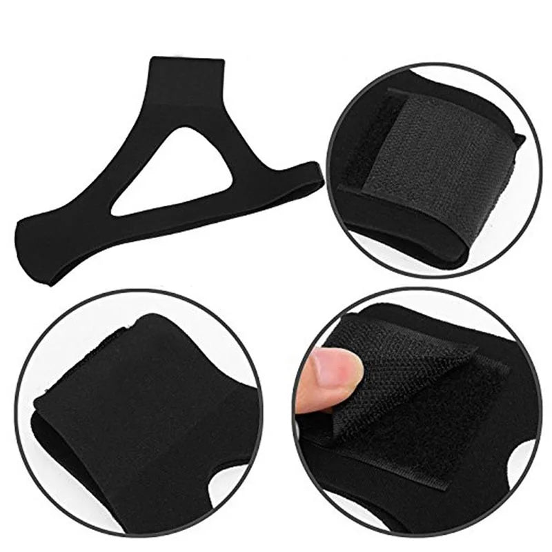Anti-Snoring Chin Strap – Triangular Sleep Aid Mouth Guard for Men & Women
