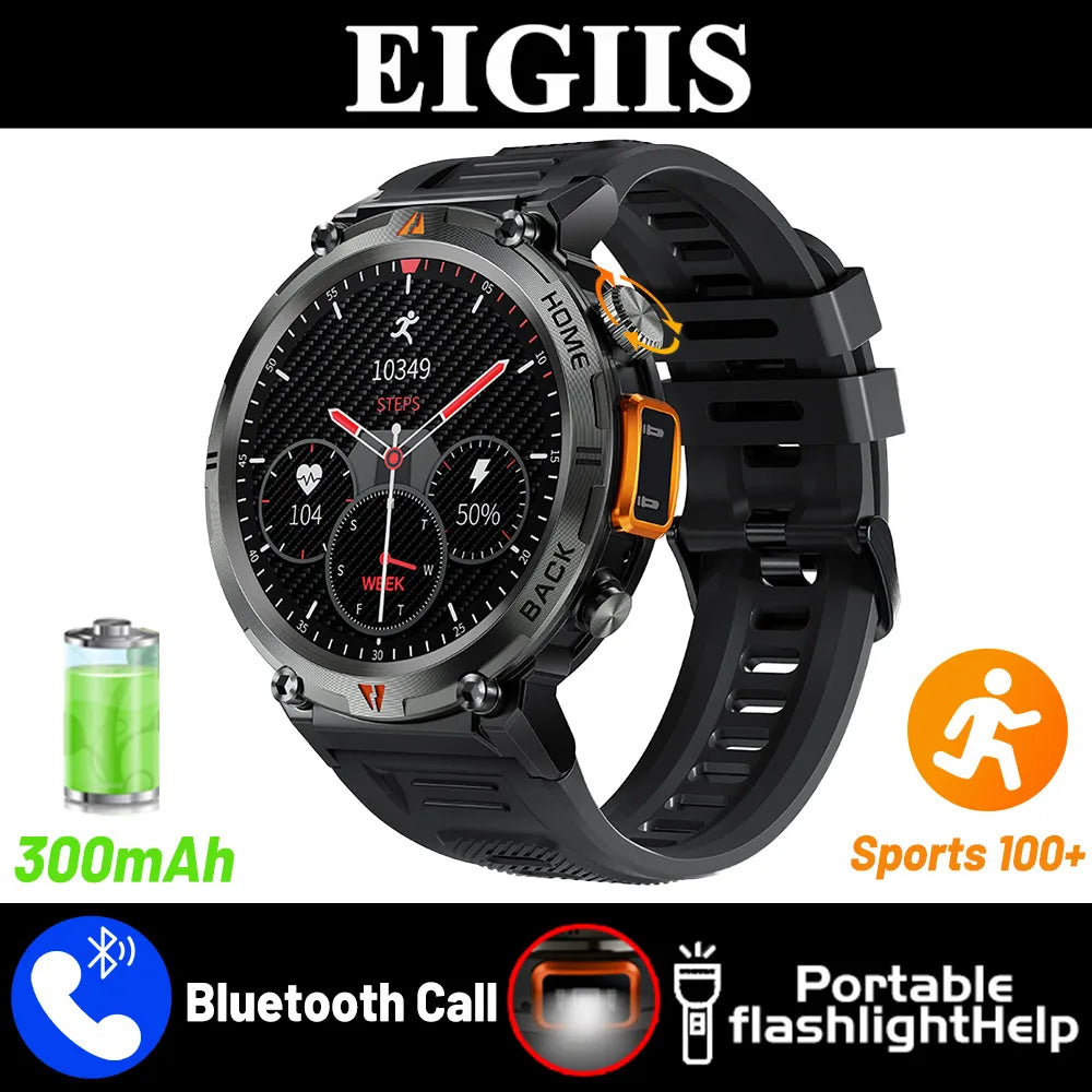 Smart Watch – Bluetooth Call & Health Monitor for iOS/Android
