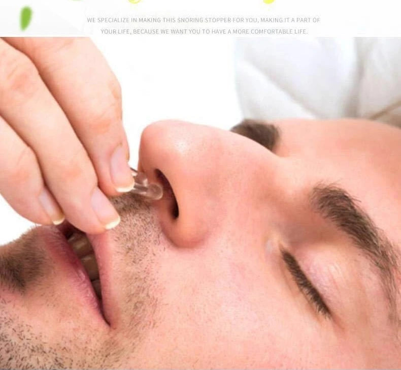 Magnetic Anti-Snoring Nose Clip – Silicone Sleep Aid for Easy Breathing