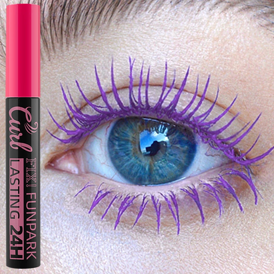 9-Color Waterproof Mascara – Bold Curl, Long-Lasting Korean Eye Makeup