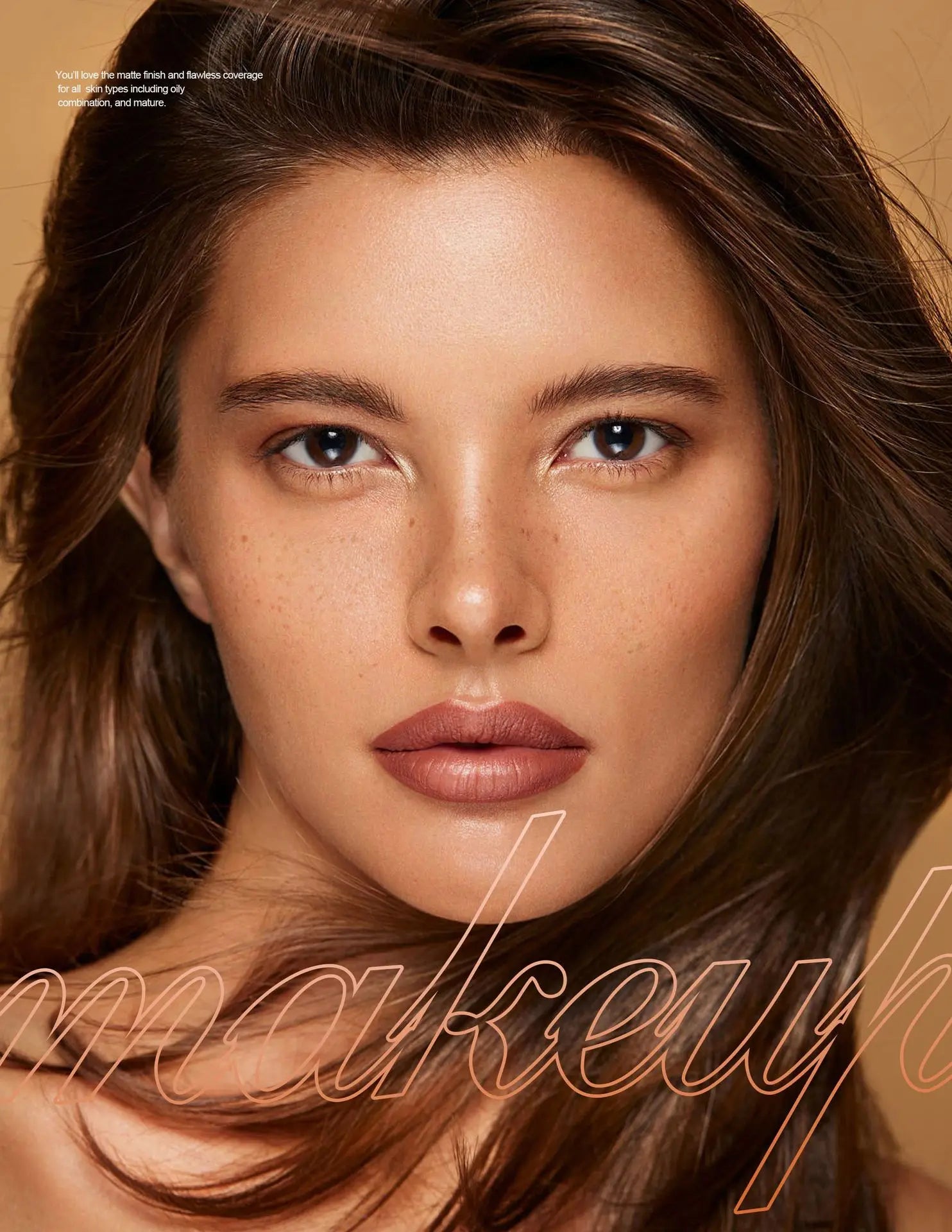 8 Color Matte Face Pressed Powder – 24 Hours Oil Control, Natural Setting Powder Foundation: