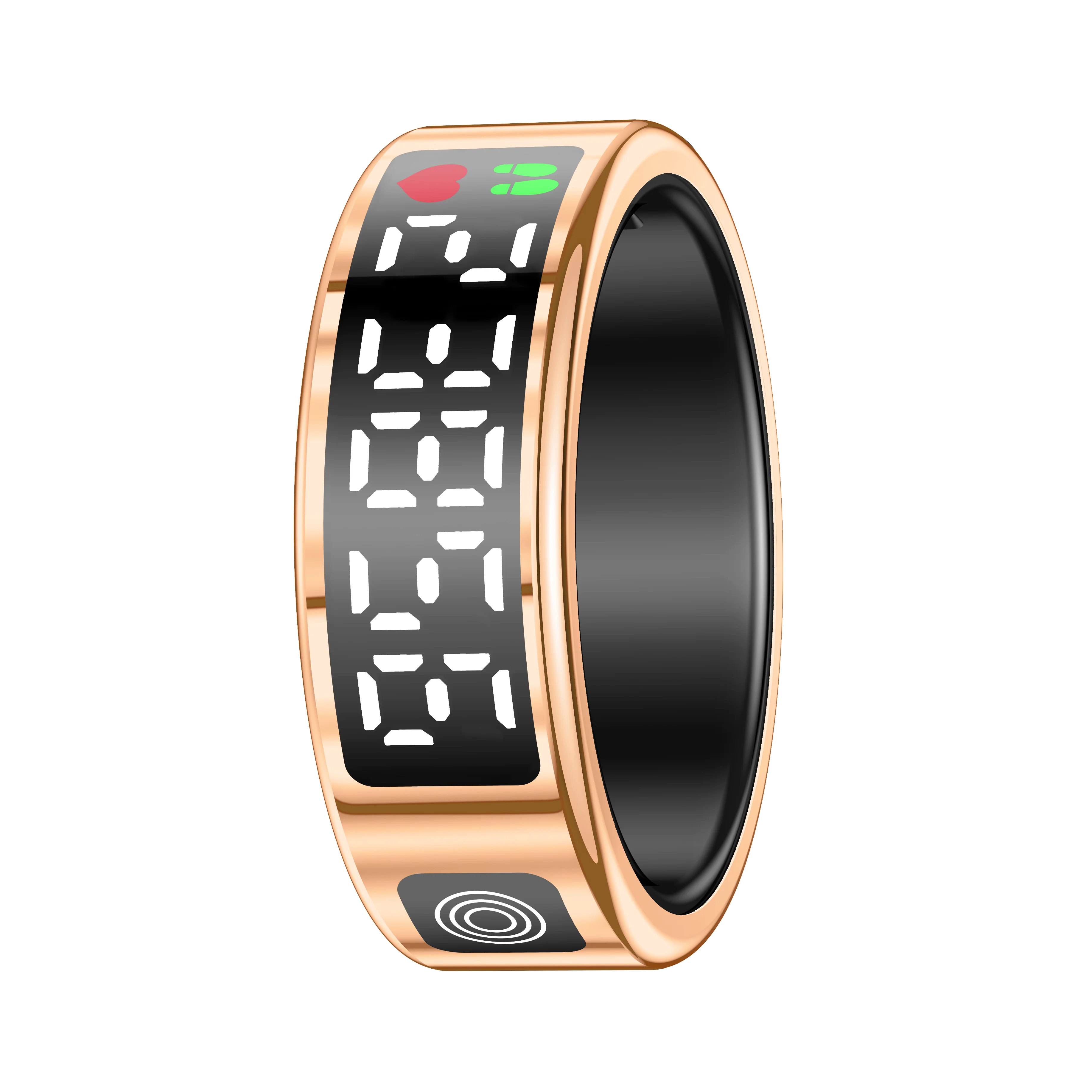 LAXASFIT SR08 Smart Ring – Heart Rate, Sleep Monitor & Motion Tracker (IP68)