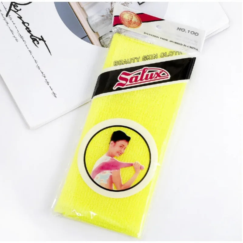 Japanese Exfoliating Body Towel – Nylon Skin Polishing Bath Cloth