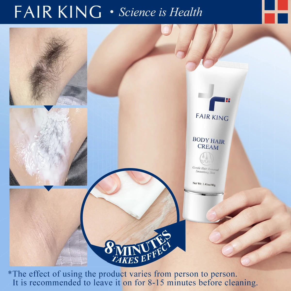 KING Herbal Hair RemFAIRoval Cream – 40g