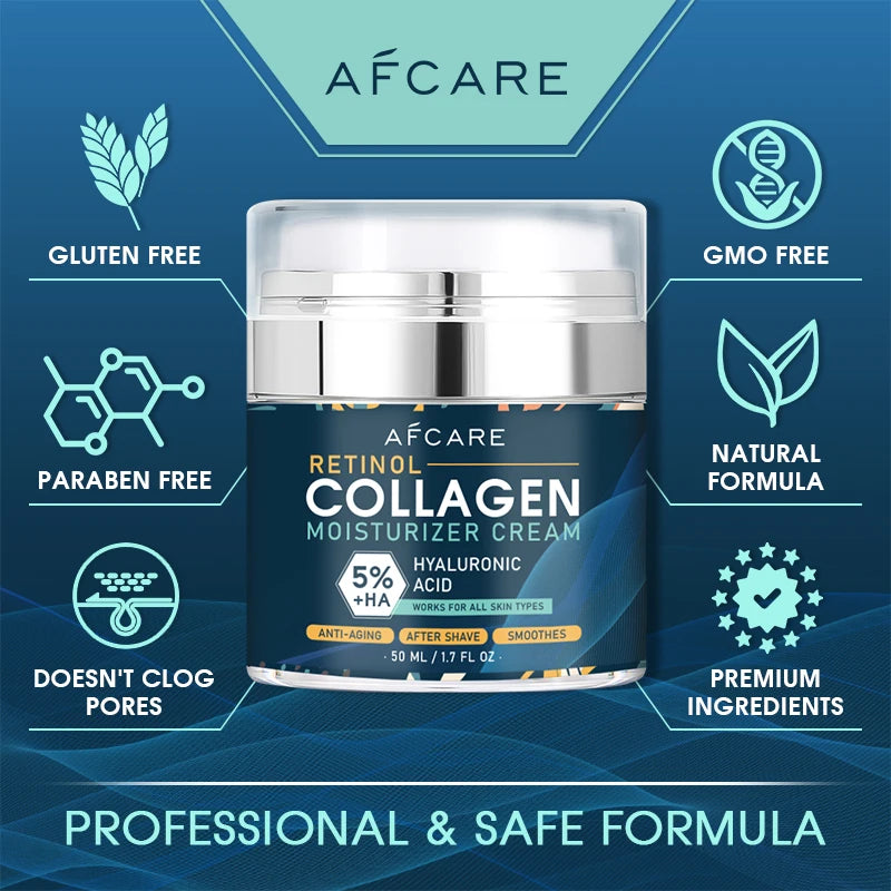 Instant Retinol Firming Face Cream – Collagen & Wrinkle Care