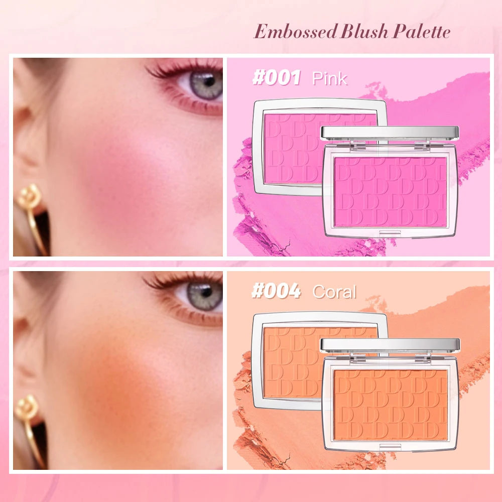 Matte Face Blush Powder – Natural Cheek Tint & Contour