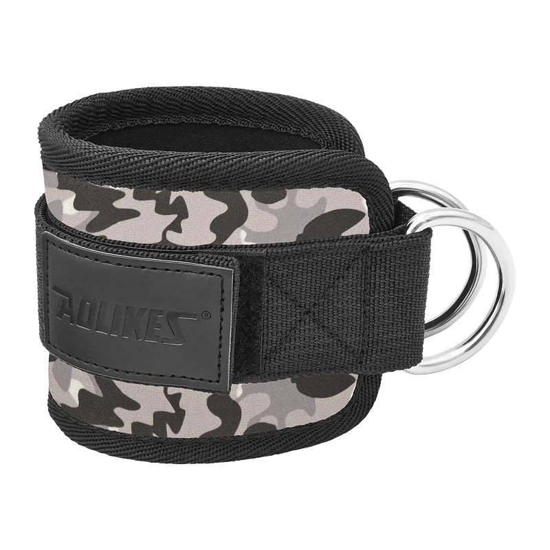 AOLIKES Adjustable Ankle/Wrist Cuffs – Padded Straps for Cable Glute Workouts