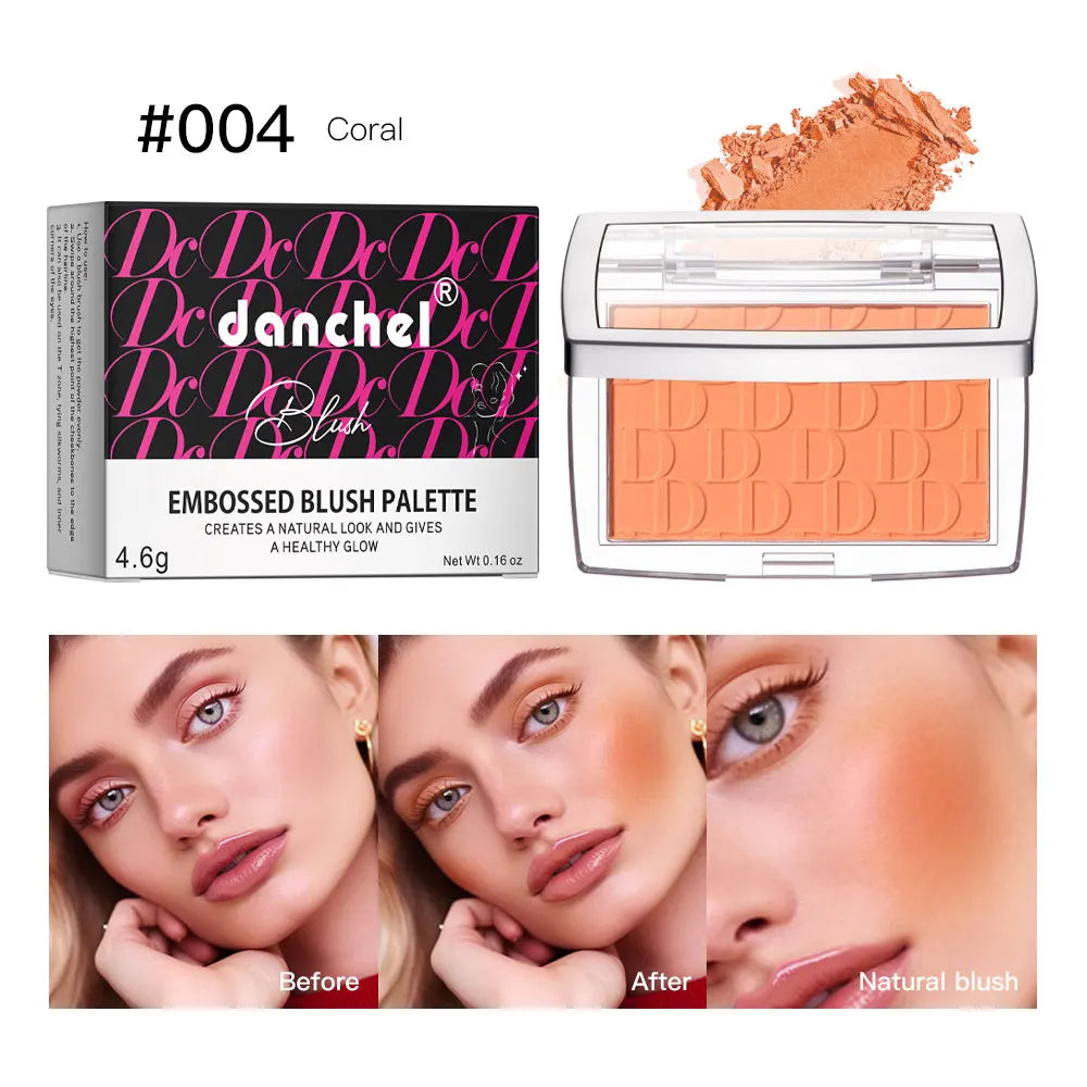 Matte Face Blush Powder – Natural Cheek Tint & Contour