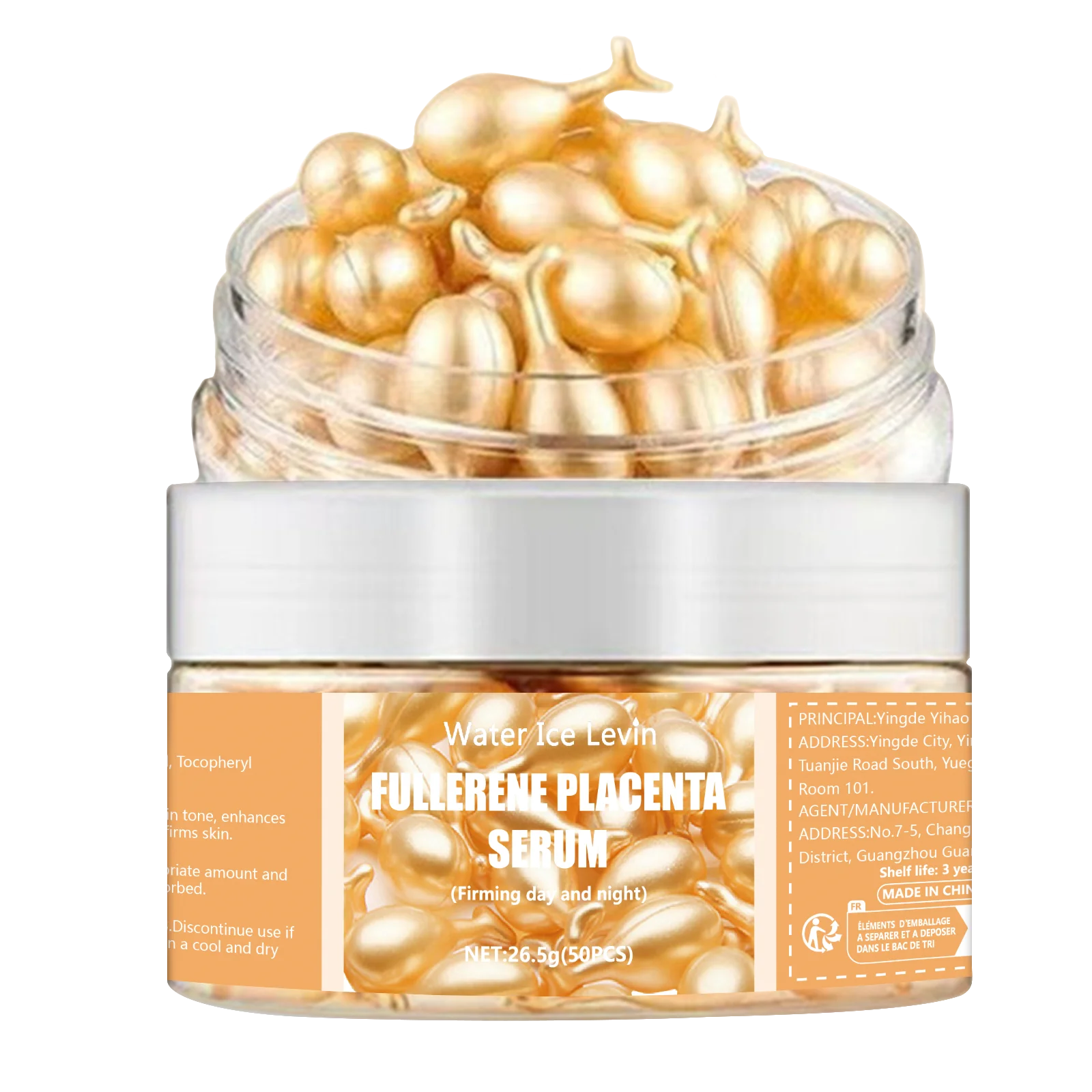 50pcs Collagen Capsules – Anti-Wrinkle, Acne Spot Remover & Whitening Serum