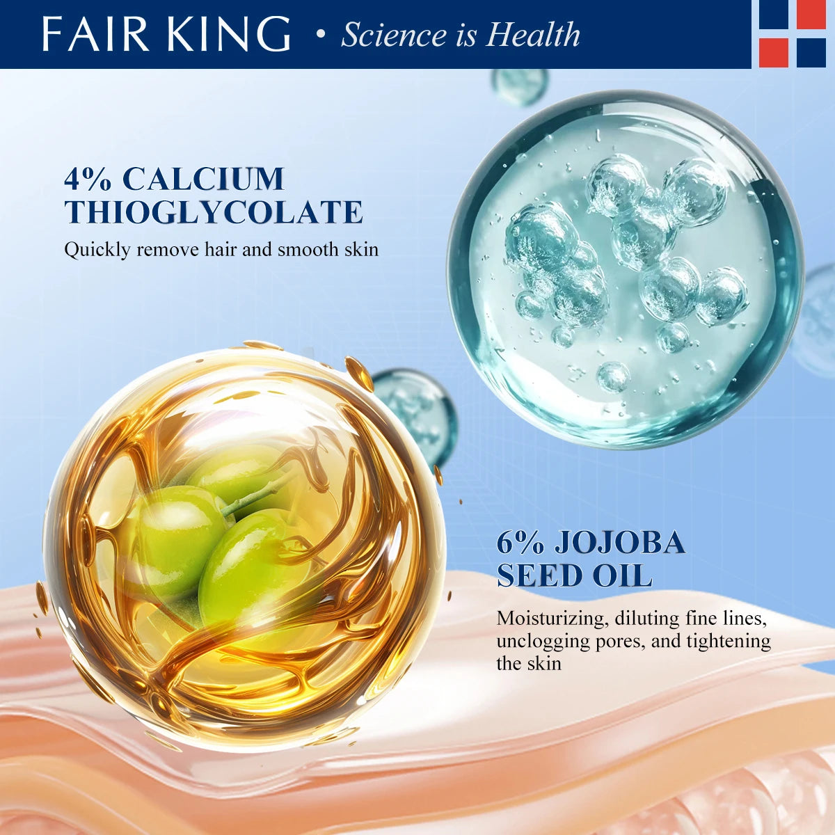KING Herbal Hair RemFAIRoval Cream – 40g