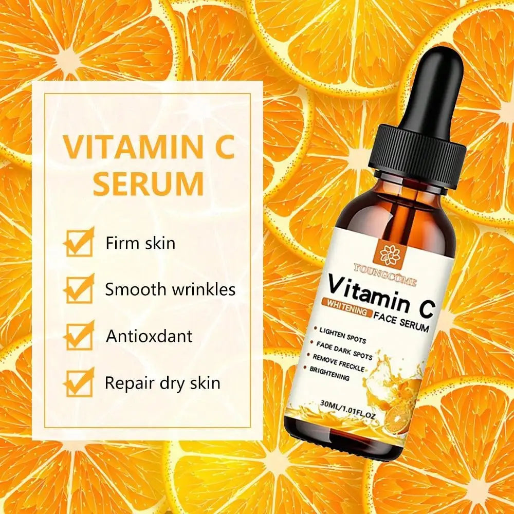 Vitamin C Facial Essence – 30ml Dark Spot Remover & Anti-Aging Serum