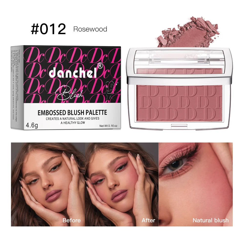 Matte Face Blush Powder – Natural Cheek Tint & Contour