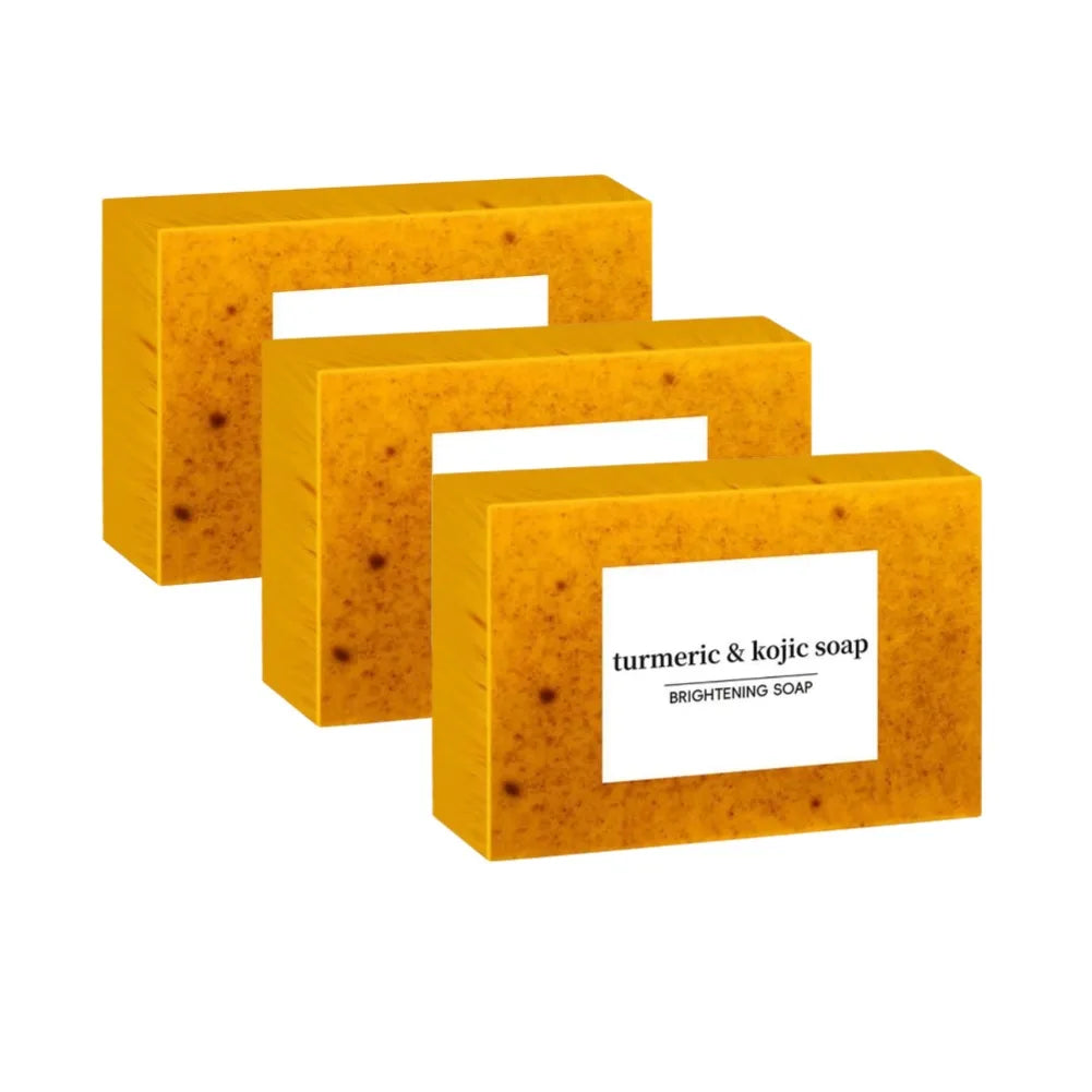 100g Turmeric Kojic Acid Handmade Soap – Face & Body