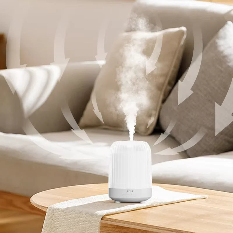 Essential Oil Diffuser with Night Light – Aromatherapy & Humidifier for Home