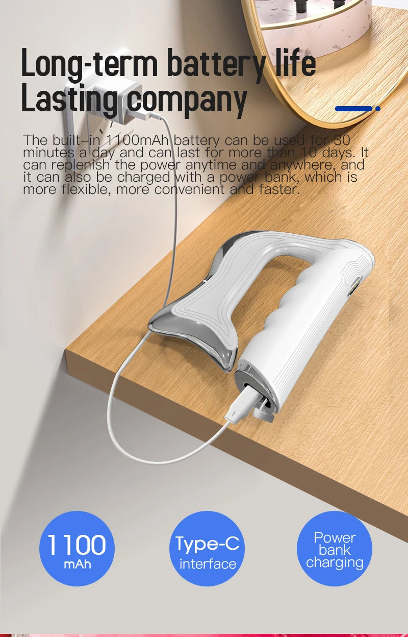 Electric Fascia Massage Microcurrent & Muscle Relief Tool