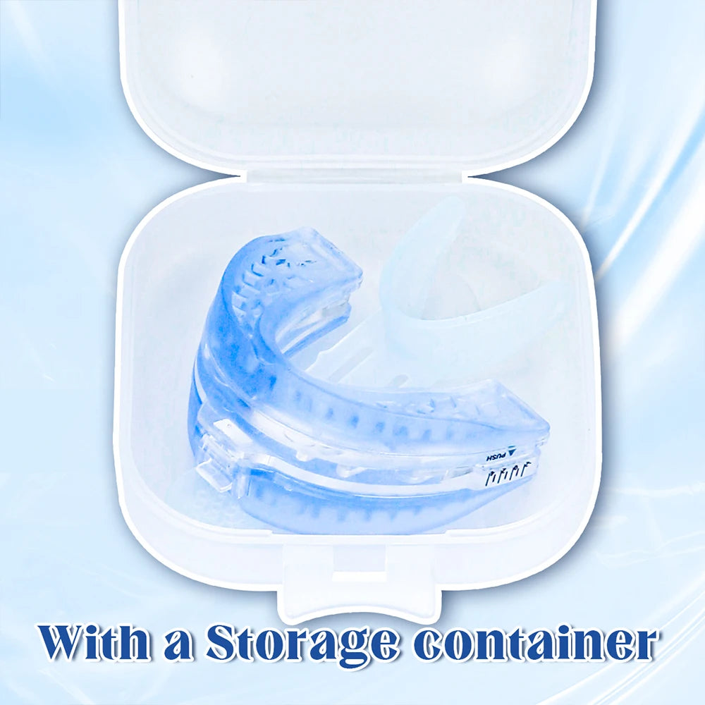 Adjustable Anti Snoring Mouth Guard Braces Sleeping Anti-Snoring Devices Bruxism Improve Sleep Snore Mouthpiece