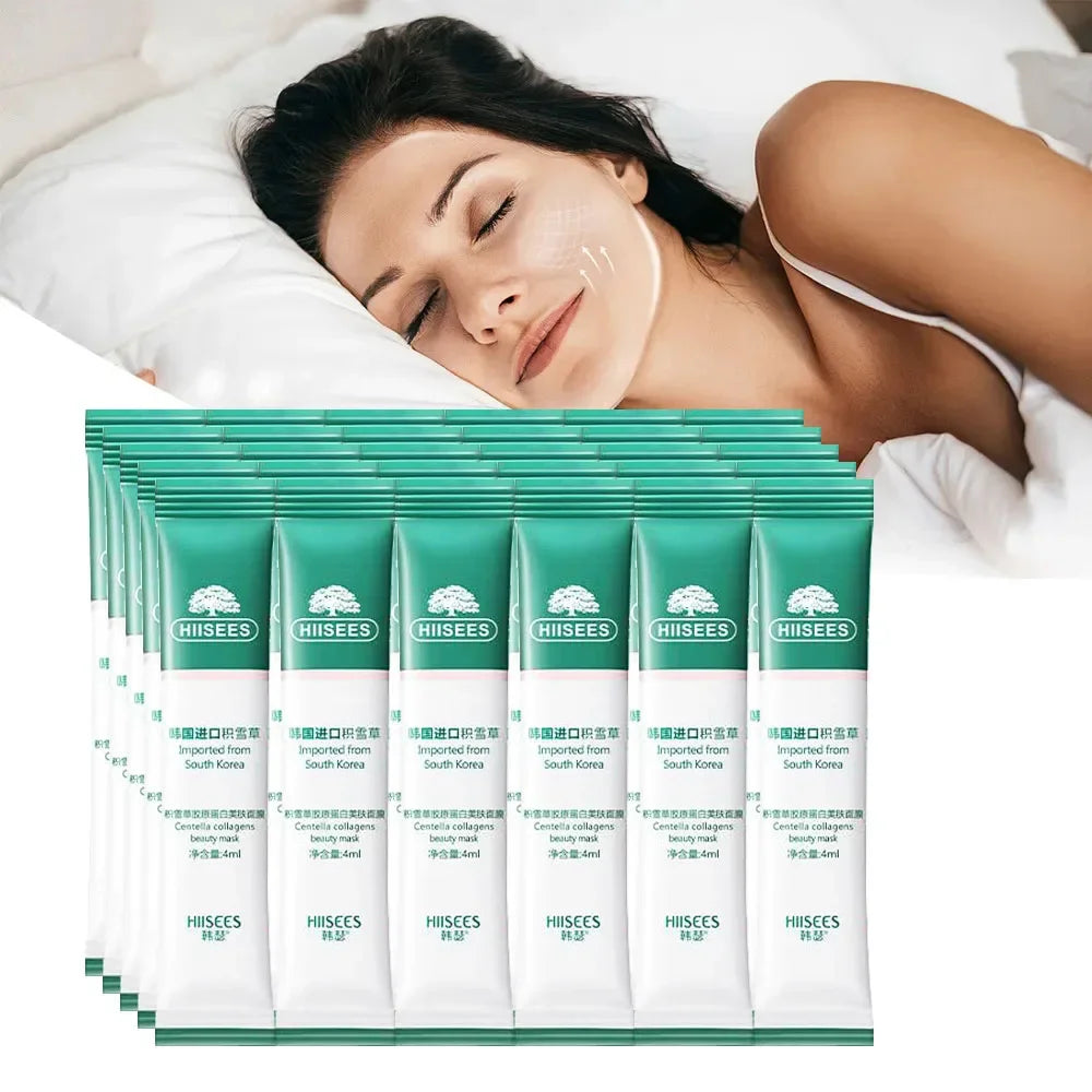 30pcs Centella Collagen Sleeping Masks – Anti-Aging & Moisturizing Night Care