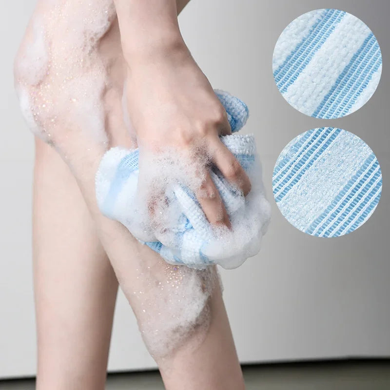 Japanese Exfoliating Nylon Bath Towel – Back Scrub Cloth