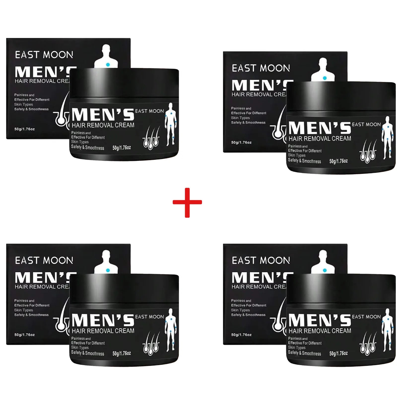 Men’s Aloe Hair Removal Cream – Painless & Nourishing