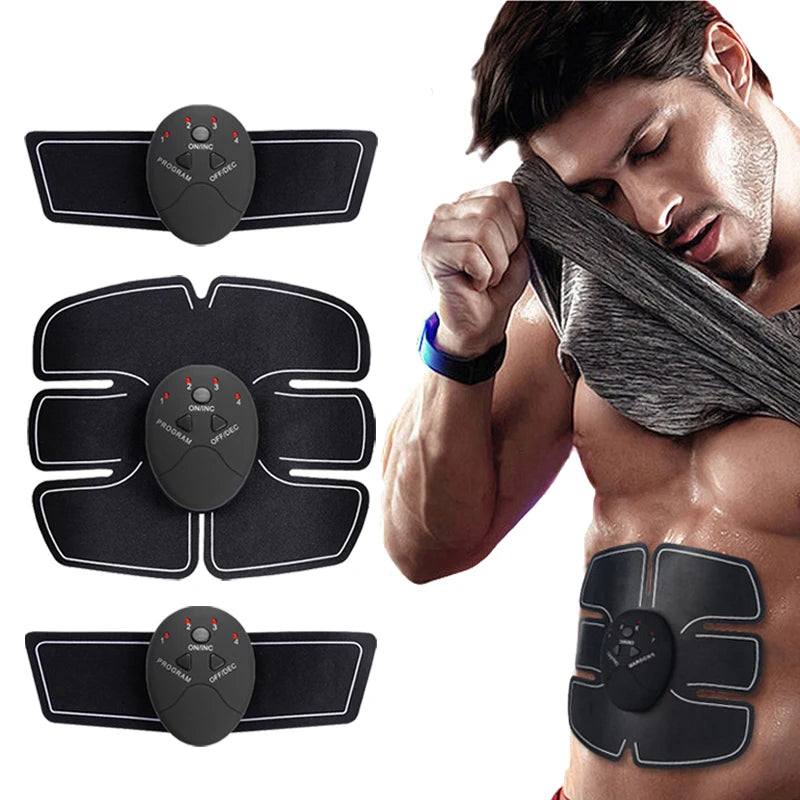 EMS Wireless Muscle Stimulator – Smart Abs & Body Slimming Trainer