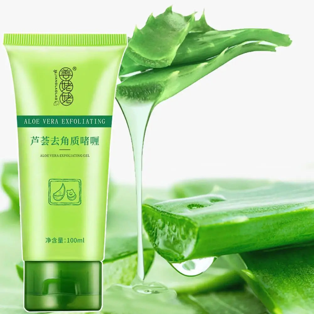 Aloe Vera Exfoliating Gel – Blackhead Remover & Pore Minimizer (30g–100g)