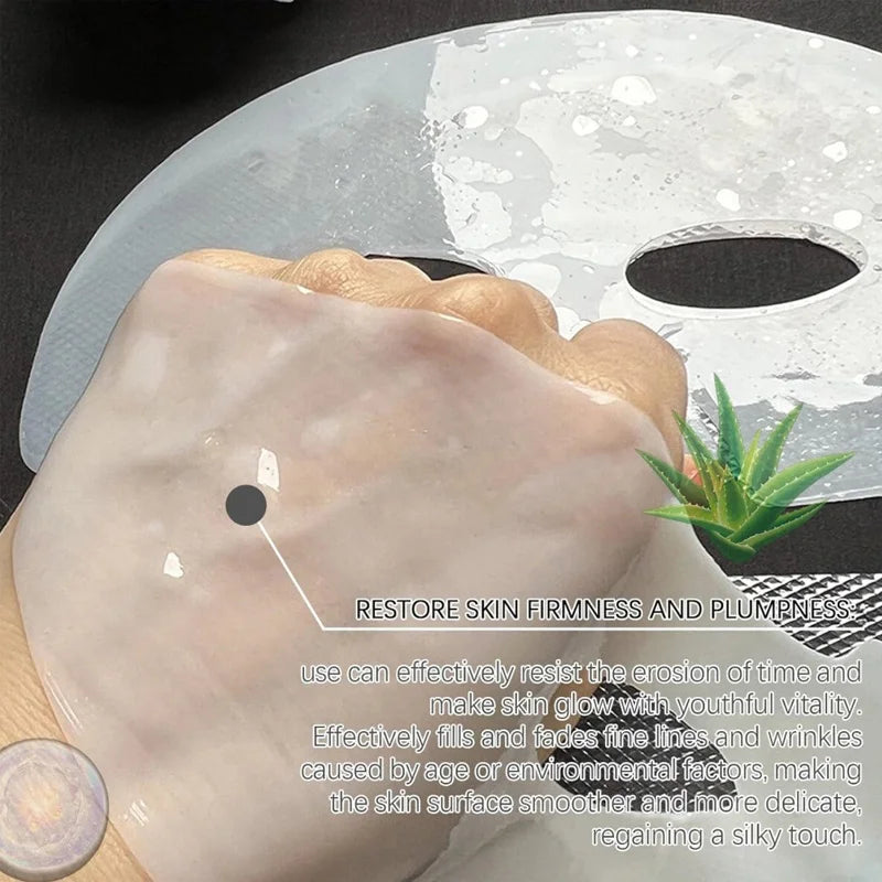 Bio Collagen Face Mask – Deep Hydrating & Brightening Overnight Skincare (1–20pcs)