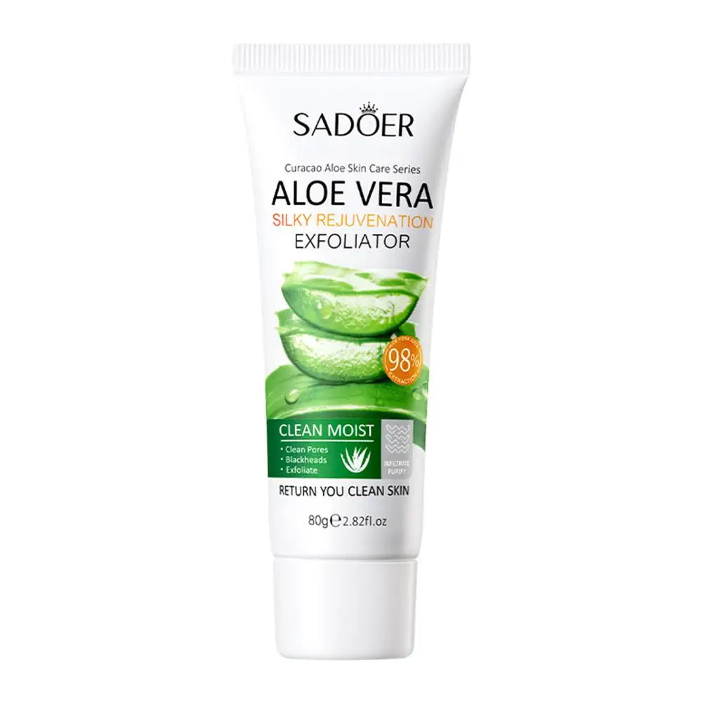 Aloe Vera Exfoliating Gel – Blackhead Remover & Pore Minimizer (30g–100g)
