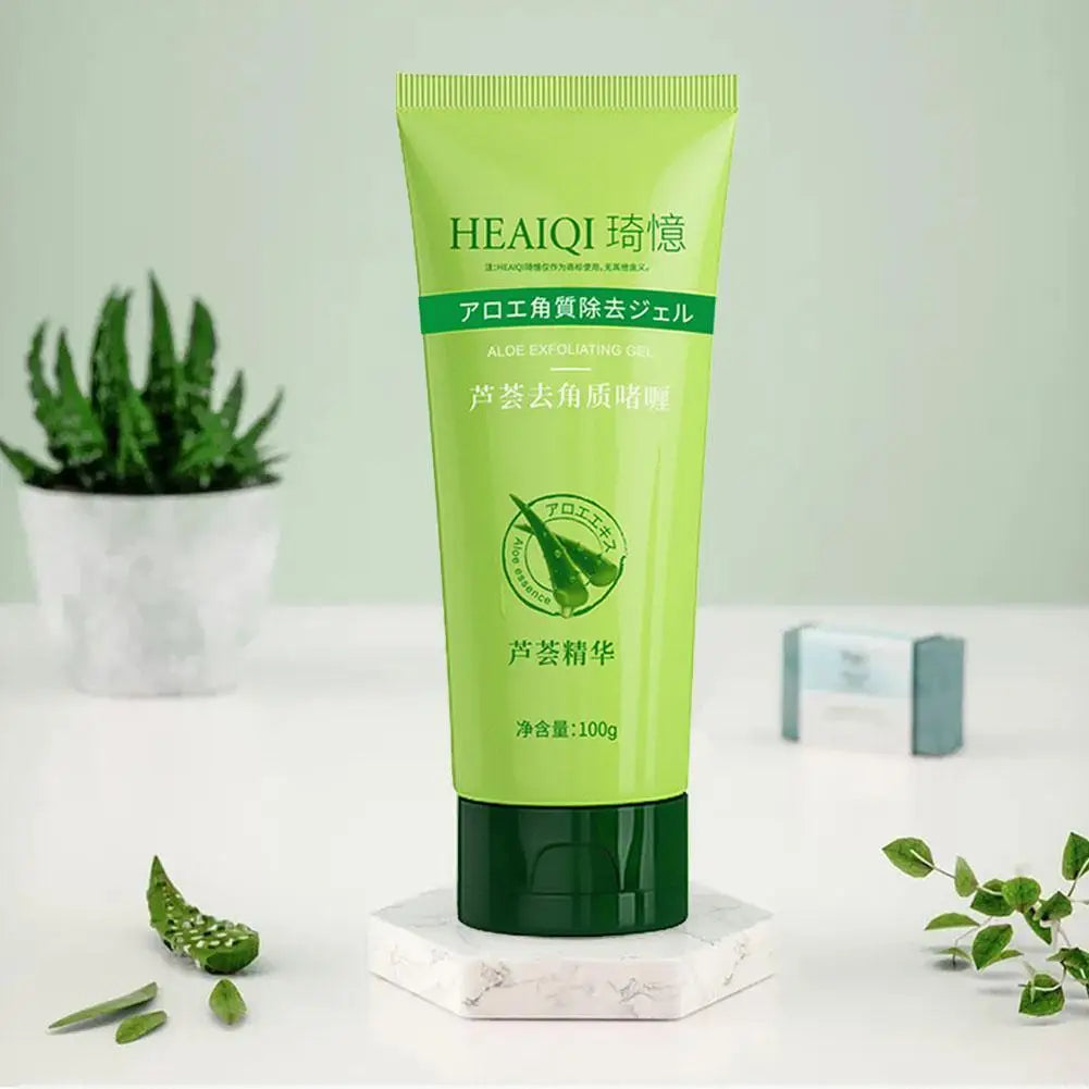 Aloe Vera Exfoliating Gel – Blackhead Remover & Pore Minimizer (30g–100g)
