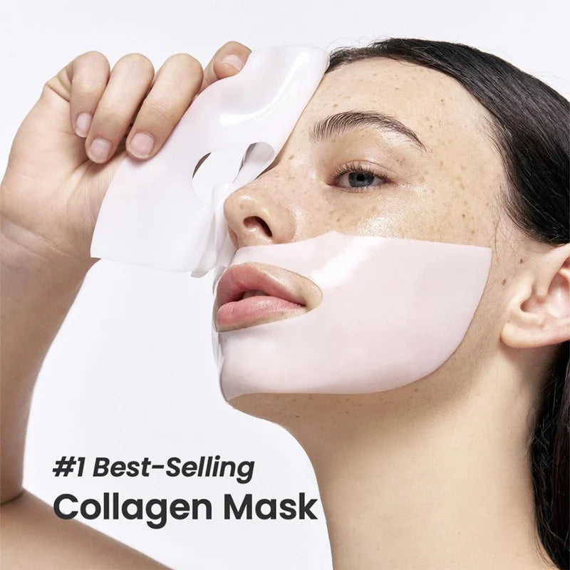 Bio Collagen Face Mask – Deep Hydrating & Brightening Overnight Skincare (1–20pcs)